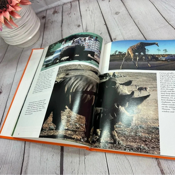 Vintage 1981 National Geographic zoos without cages book - Picture 7 of 8